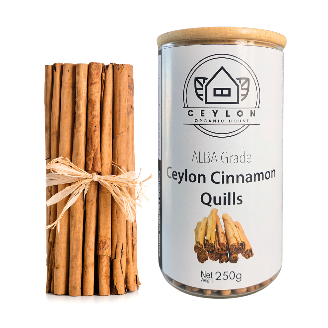 Ceylon Cinnamon Quills (ALBA Grade) 250g Bottle