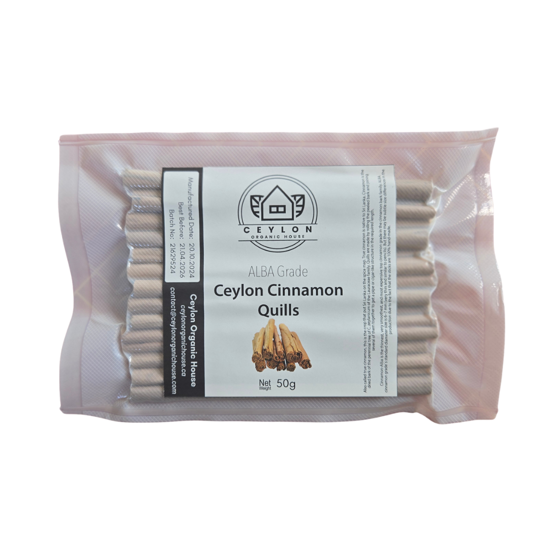 Ceylon Cinnamon Quills (ALBA Grade) 50g