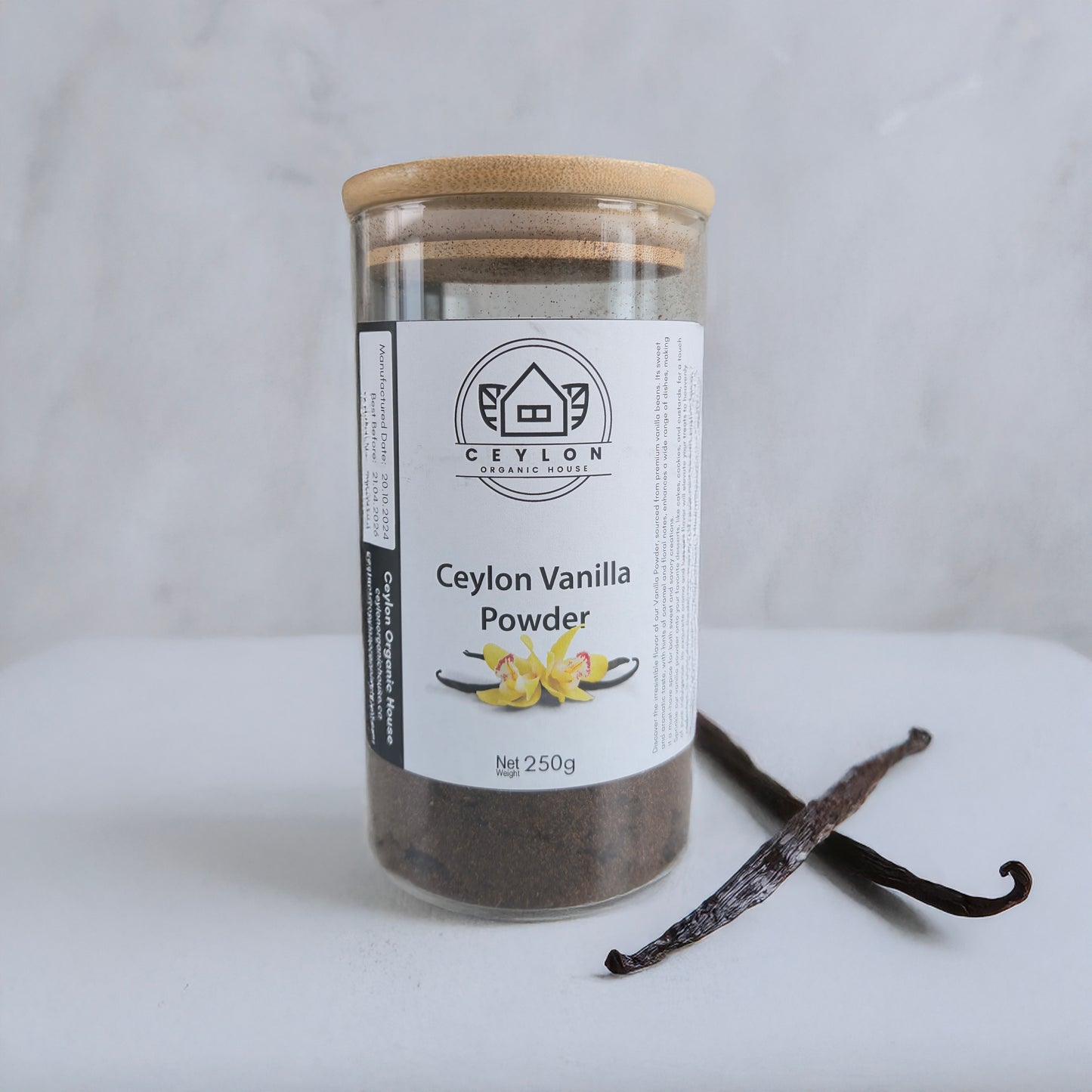 Ceylon Vanilla Powder 250g