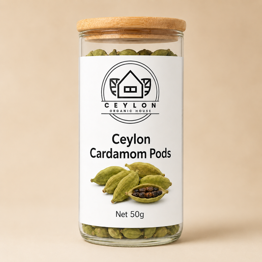 Ceylon Cardamom Pods 50g