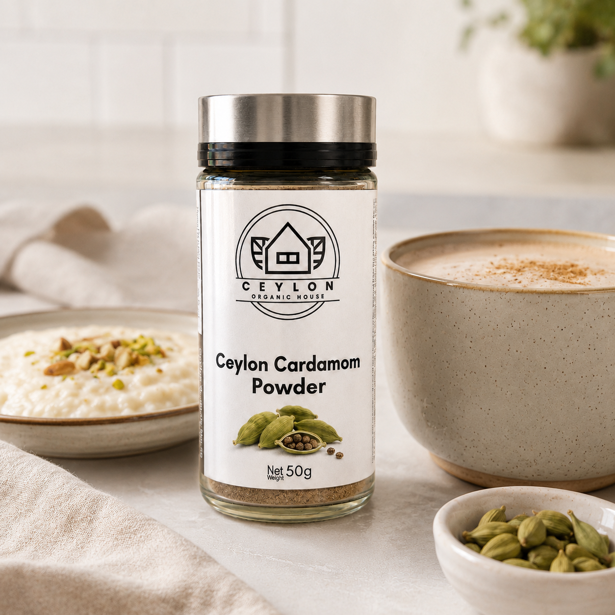 Ceylon Cardamom Powder 50g