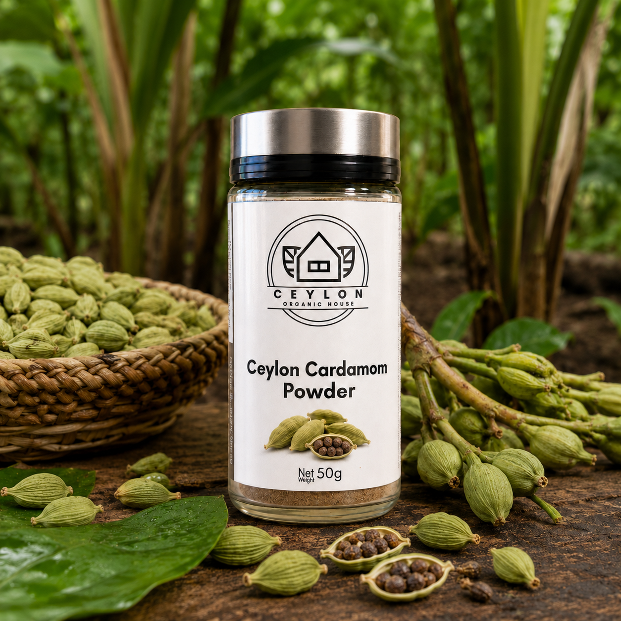 Ceylon Cardamom Powder 50g
