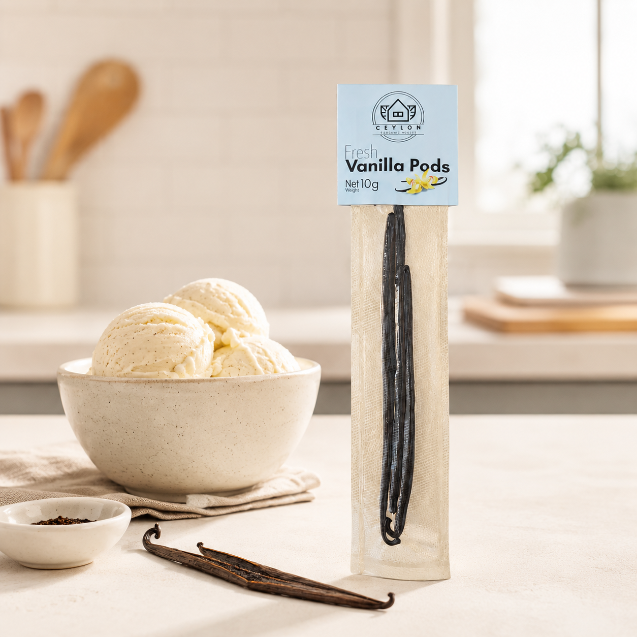 Ceylon Vanilla Pods 10g
