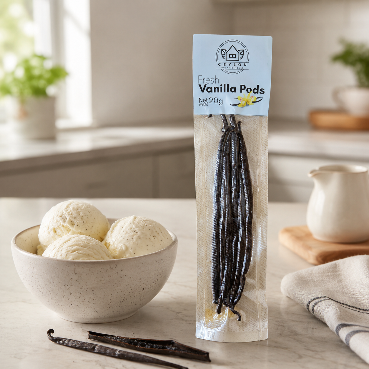 Ceylon Vanilla Pods 20g