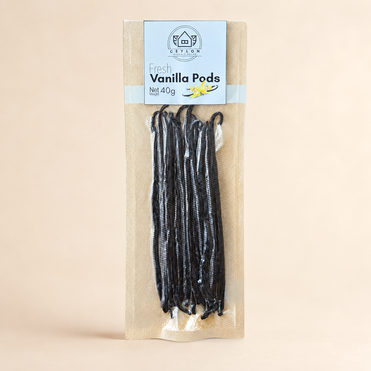 Ceylon Vanilla Pods 40g