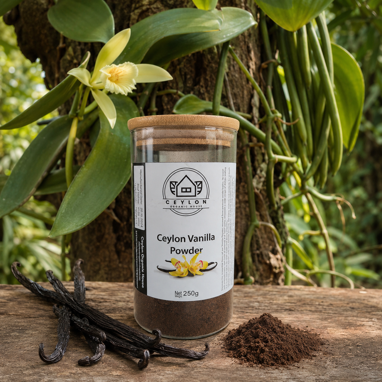 Ceylon Vanilla Powder 250g
